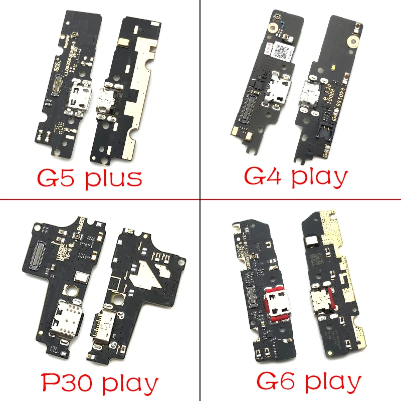 Док-разъем Micro USB зарядное устройство зарядный порт шлейф плата для Motorola Moto M E3 E4 E4T E5 G3 G4 G5 G6 P30 Play Plus X4