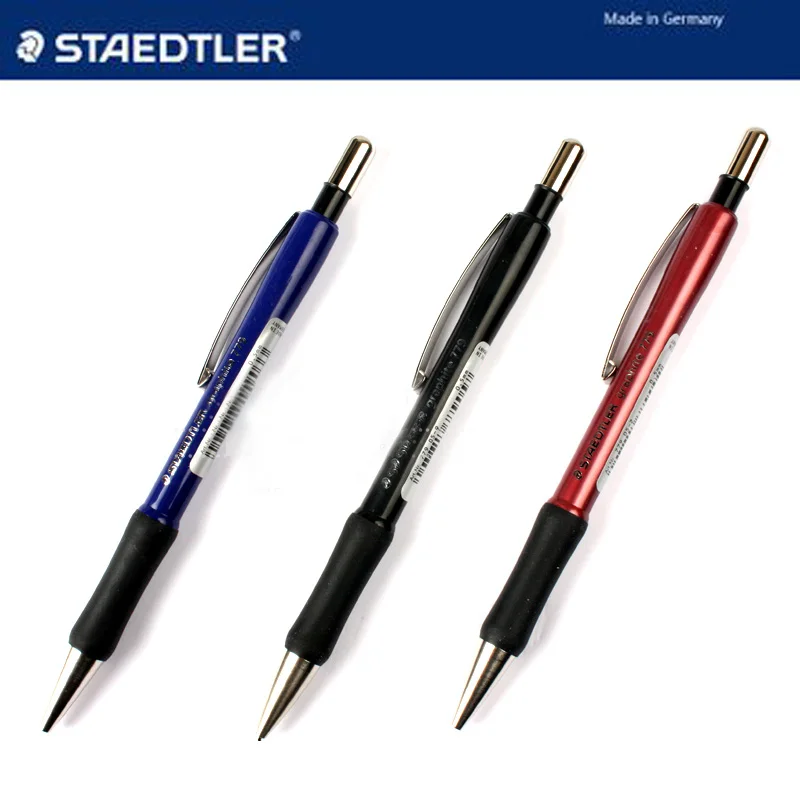 

Mechanical pencil staedtler 779 retractable nib 0.5 0.7mm comfortable pencil