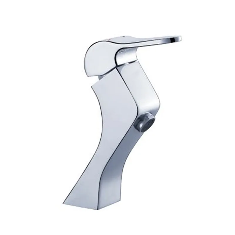 

Wholesale Promotion Torneira Banheiro Cozinha Robinet Luxury Bathroom Tap Sink Mixer single hole Brass Basin faucet