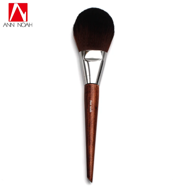 Профессиональный косметический инструмент с длинной деревянной ручкой, мягкие синтетические волосы, плоский конический кончик, 128 гибкость, точные кисти для макияжа