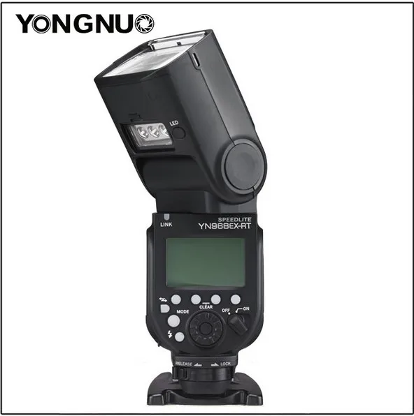 Светодиодная лампа для видеосъемки YONGNUO YN968EX-RT ttl Беспроводной Вспышка Speedlite с светодиодный свет совместим с YN-E3-RT \ YN600EX-RT для Canon 600EX-RT \ ST-E3-RT