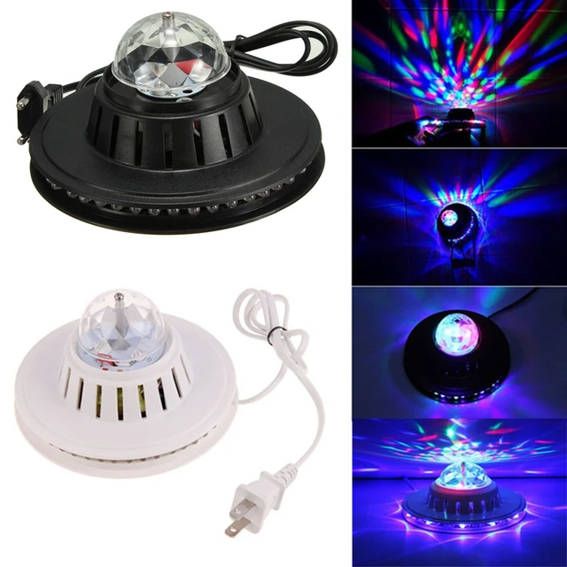 Sunflower 3W Multi LED Stage DJ Light Auto Rotating Bulb with EU