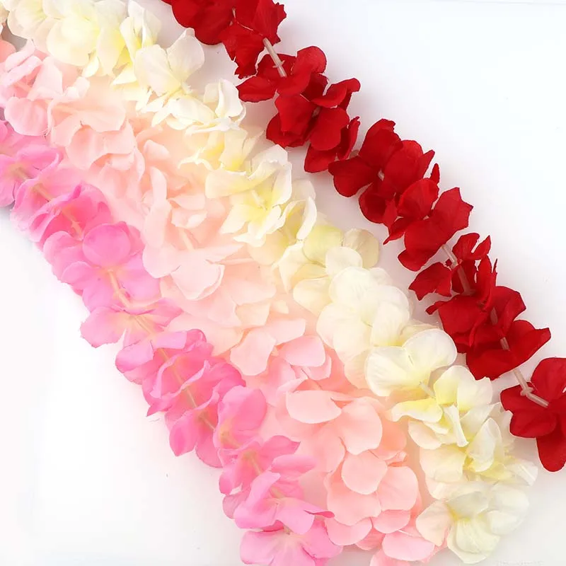 2M Artificial Hydrangea Orchid Wisteria Flower Vine For DIY Simulation Wedding Arch Square Rattan Wall Hanging 2M Artificial Hydrangea Orchid Wisteria Flower Vine For DIY Simulation Wedding Arch Square Rattan Wall Hanging