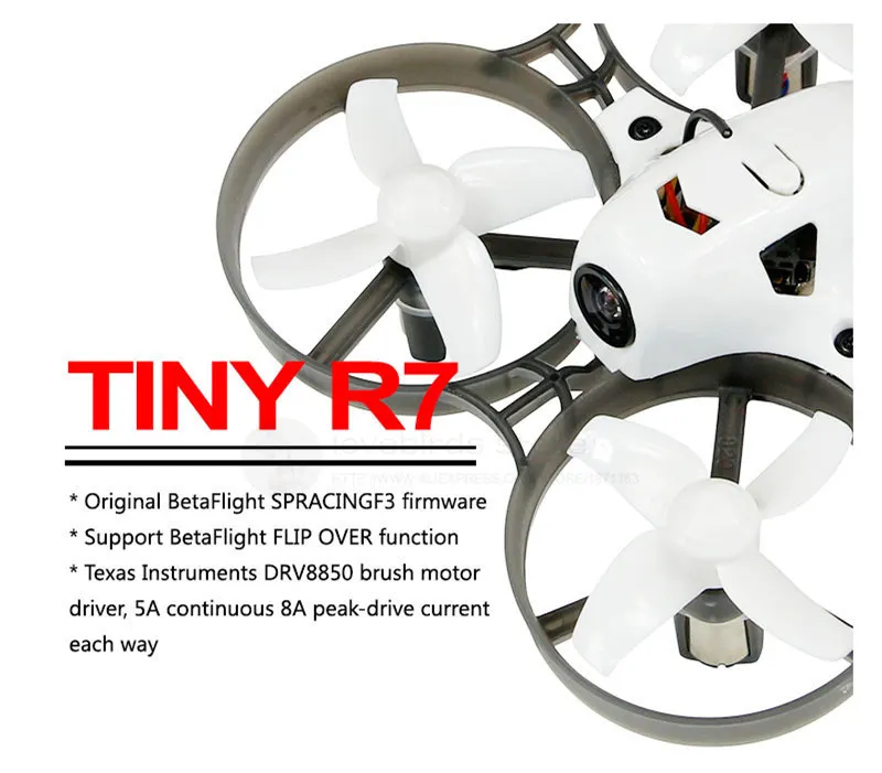 

KINGKONG LDARC Tiny R7 indoor FPV brush mini drone with camera , without receiver PNP Basic and Advance combo