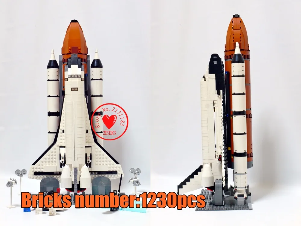 

New Space Shuttle Expedition creator fit legoings technic city figures Model Building Blocks Bricks gift kid diy Toy