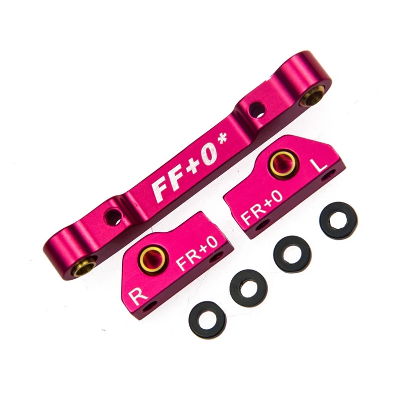AXSPEED 1 комплект Алюминий переднее и заднее крепление Подвески FF + 0 для RC Sakura D4 1/10