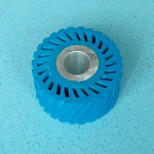 Cheap 65*50*25.4mm Sanding Belt Rubber Wheel with Aluminium Core for Sander Polisher Cheap 65*50*25.4mm Sanding Belt Rubber Wheel with Aluminium Core for Sander Polisher