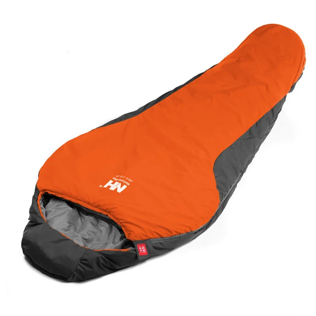 Orange Naturehike Удлиняется Кемпинг Сращивание Мумия Спальный Мешок Водонепроницаемый Взрослых Портативный Открытый Пешие Прогулки Сумки Подкладка Хлопка 220*83 см спальный мешок взрослый спальник туристический - Цвет: Orange