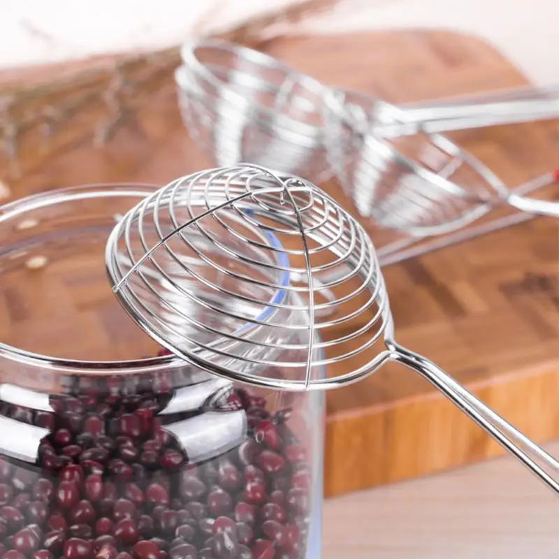 

1PC Stainless Steel Mesh Strainers Strainer Scoop Colander Cooking Tools Soup Skimmer Scoop Kitchen Cooking Tools
