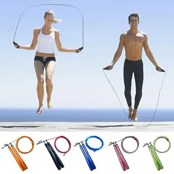 

Metal Aluminum Alloy Aluminum Handle Speed Bearing Wire Jump Rope Hexagonal Exercise Fitness Fast Jump Rope