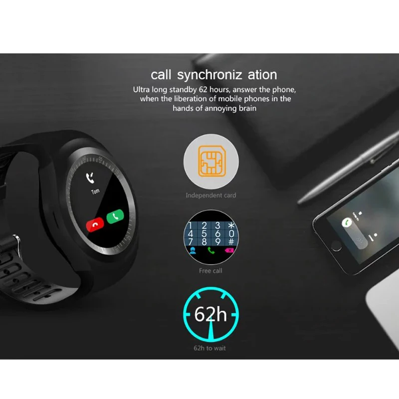 KESHUYOU Bluetooth Smart Watch Smartwatch TS1 Android Phone Call Relogio 2G GSM SIM TF Card Camera KESHUYOU Bluetooth Smart Watch Smartwatch TS1 Android Phone Call Relogio 2G GSM SIM TF Card Camera