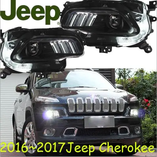 

Cherokee headlight,Cherokee front light,2016~2017,Fit LHD,Free ship! Cherokee fog light,2ps/set+2pcs Ballast; Cherokee