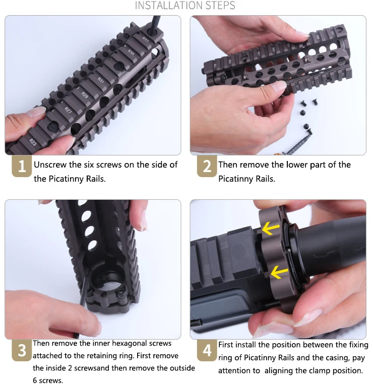 MK18 risii " 9" 1" страйкбол защита для рук тактический рельс черно сертификатом от сертификационной Цвет