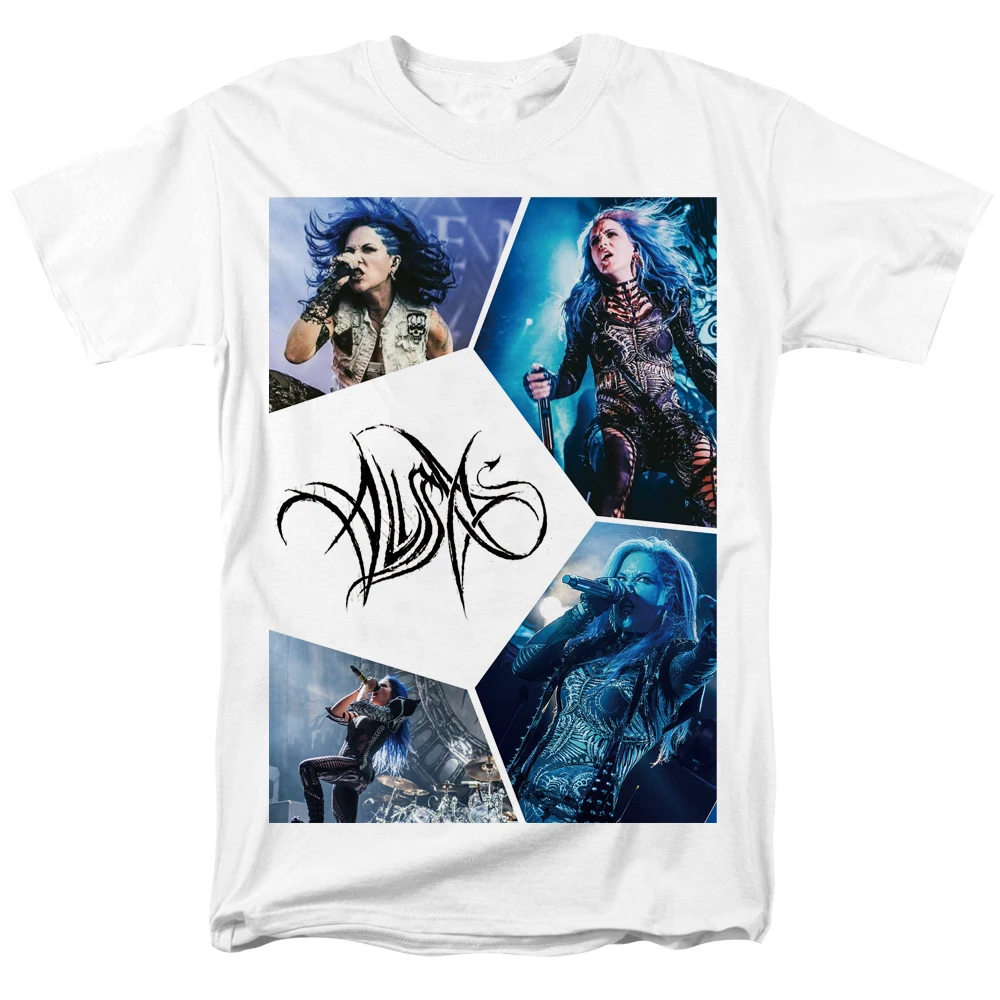 Bloodhoof 2018 летнее платье Arch Enemy Alissa мужские футболки с коротким рукавом Футболка Мужская мода топы футболки Азиатский размер P [lus Размер