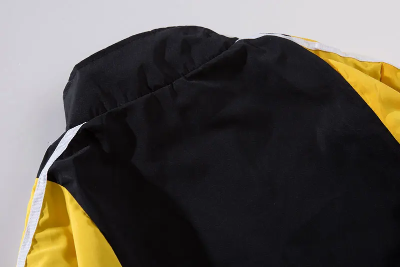 Color Block Patchwork Jackets 9