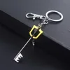 Game Kingdom Hearts Sora Key Keychain Keyblade Weapon Model Removable Metal Keyring Men Car Women Bag Accessories Jewelry ► Photo 3/6