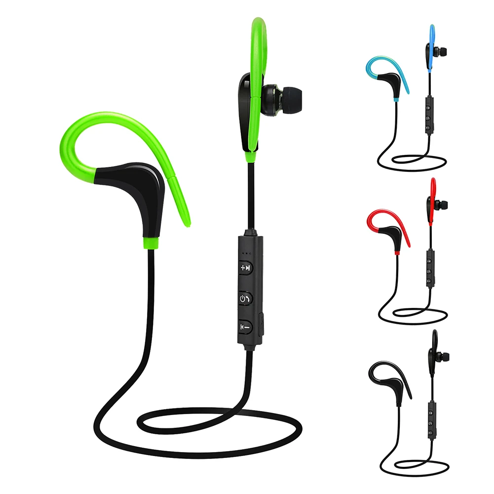 Wireless Bluetooth Earphone Sport Stereo Headphones Ear Hook Earphone