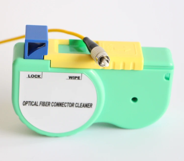 Fiber Connector Cleaning Tool LC/FC/SC/ST Fiber Optic Connector Cleaner