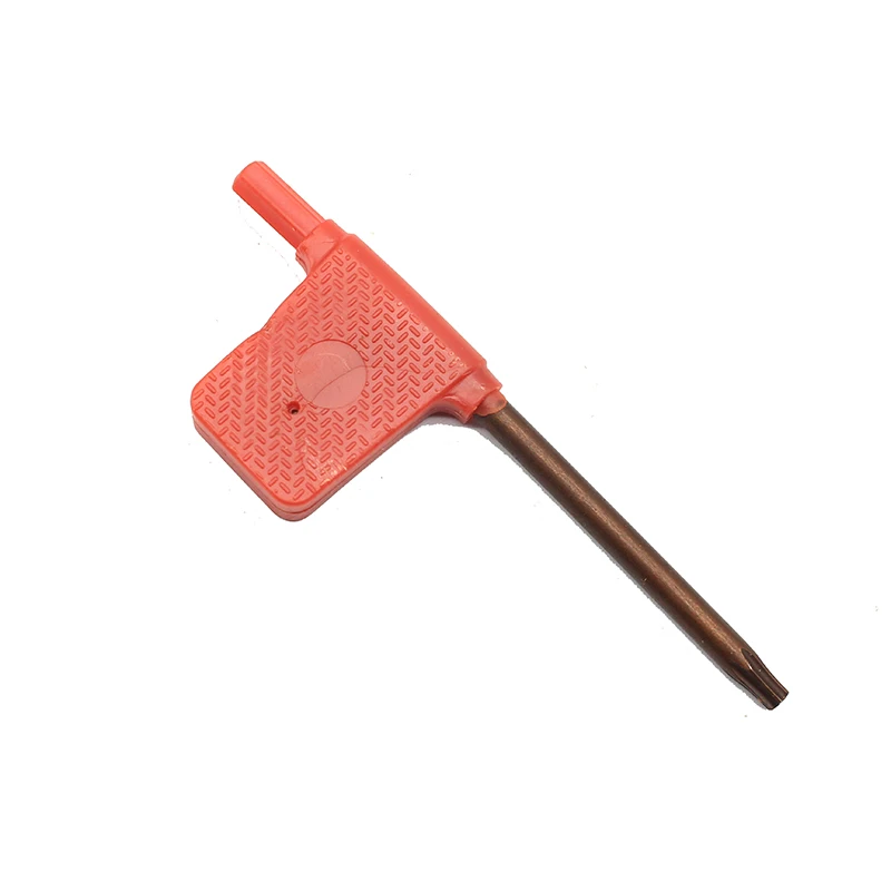 

Red flag wrench T15 Torx screw wrench standard Torx CNC tool holder Lathe accessory tool Tools Holder Accessories