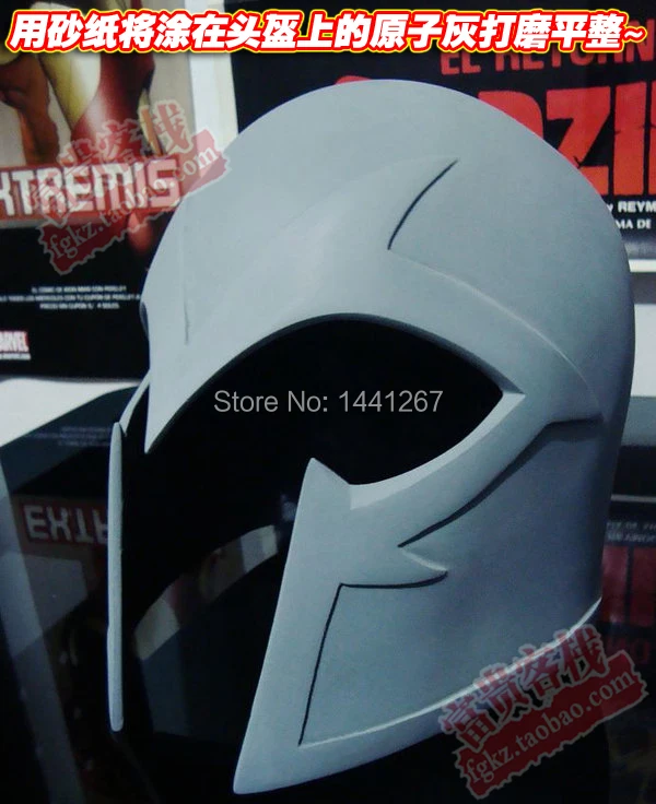 

3D Paper Model X-Man Max Eisenhardt helmet 1:1 Wearable Cosplay Model DIY Handmade Child Toys