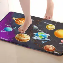 Солнечная система стиль Коврики для улицы, смешной Противоскользящий коврик для ванной, дверные коврики, дверные коврики под входную дверь
