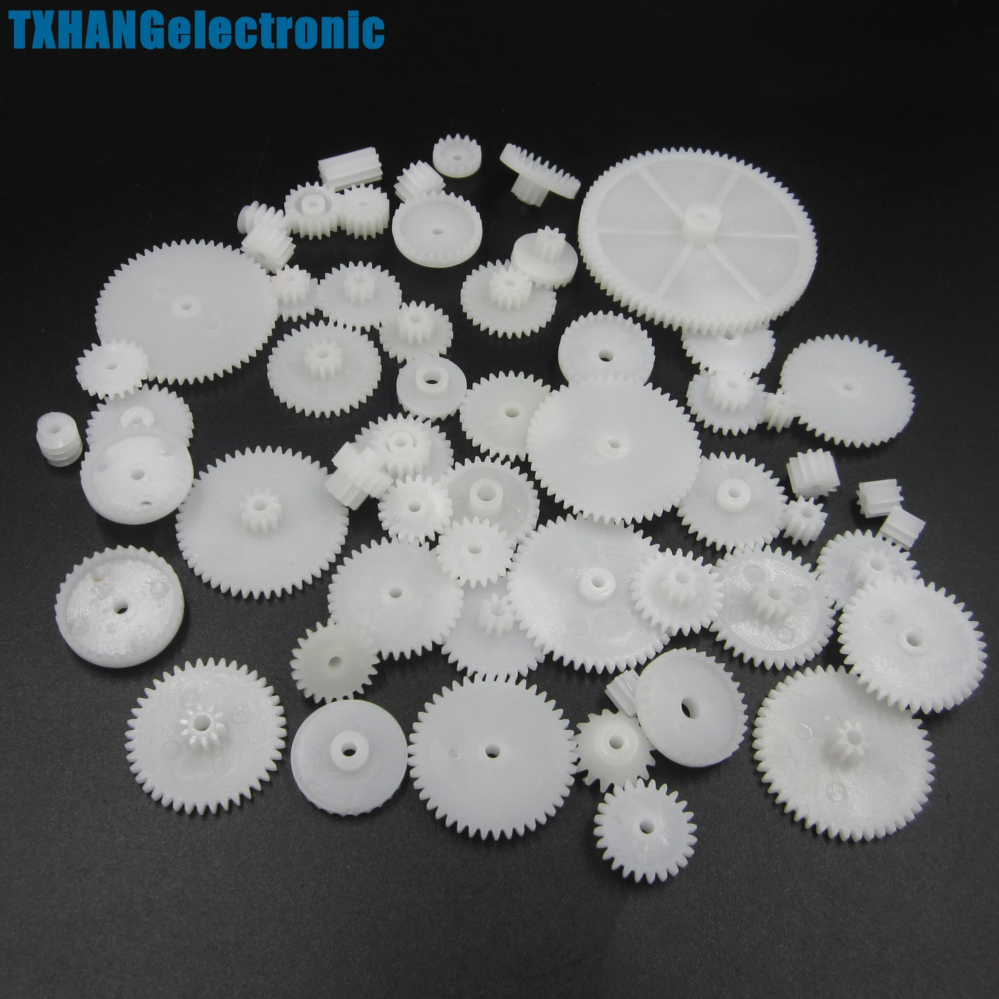 

58 styles Plastic Gears All Module 0.5 Robot Parts for DIY