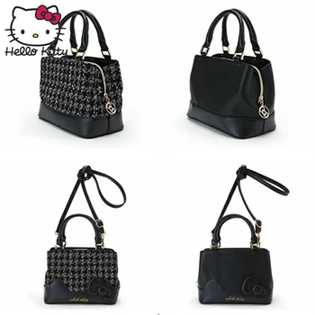 

Hello Kitty 2019 Bag Hand Bags Fashion Single Shoulder Diagonal Bag Lovely Girls Shopping Women CosmeticTravel Plush Backpack KT