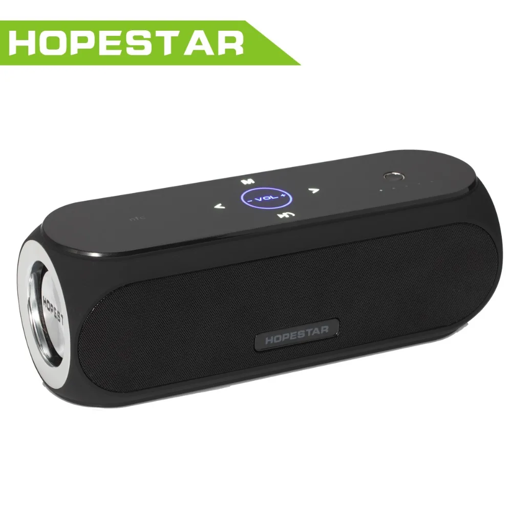 

HOPESTAR NFC Wireless Bluetooth Speaker stereo Touch Super Bass Column Subwoofer Big Power 24W Speakers with 4400MAH Powerbank