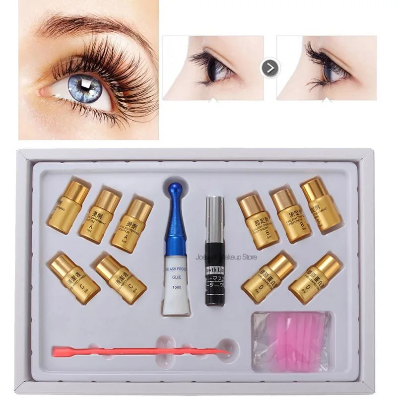 Eyelash Perm Kit Curling Lash Lift Set Glue Lash Wave Lotion For Lashes