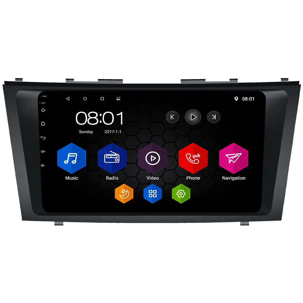 

9" IPS 4G DSP Carplay Android 8 Octa Core 4GB RAM 64GB ROM BT RDS FM Car DVD Multimedia Player Radio For Toyota Camry 2007-2011