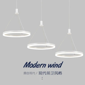 

Modern led ring pendant light Restaurant dining room hanging light