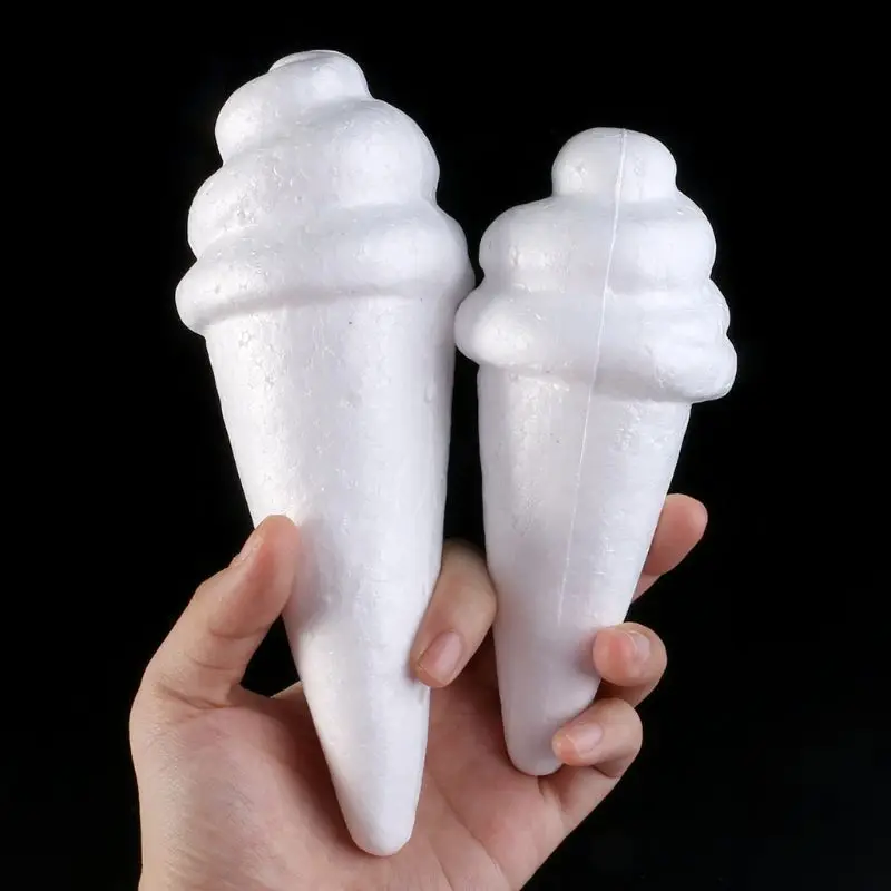 

Dummy Styrofoam Foam Cake Dummy Modelling Ice Cream Shape Sugarcraft Flower Wedding Decor
