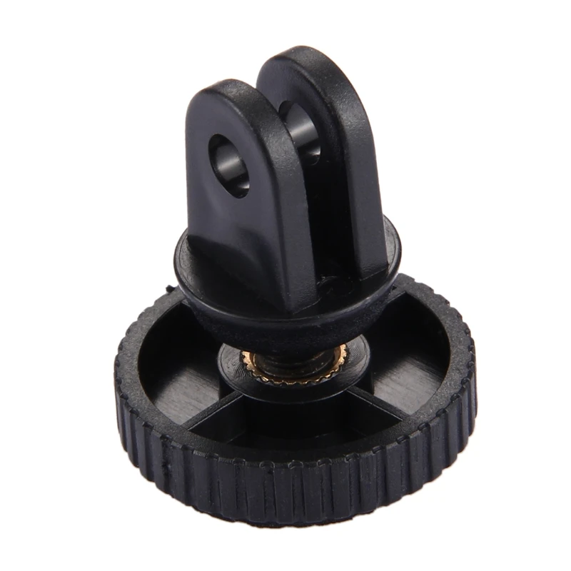 

OOTDTY for Go Pro Accessories Mini Tripod Screw Mount Adapter With 1/4" Screw Monopod For GoPro Hero 5/4 For Xiaomi Yi