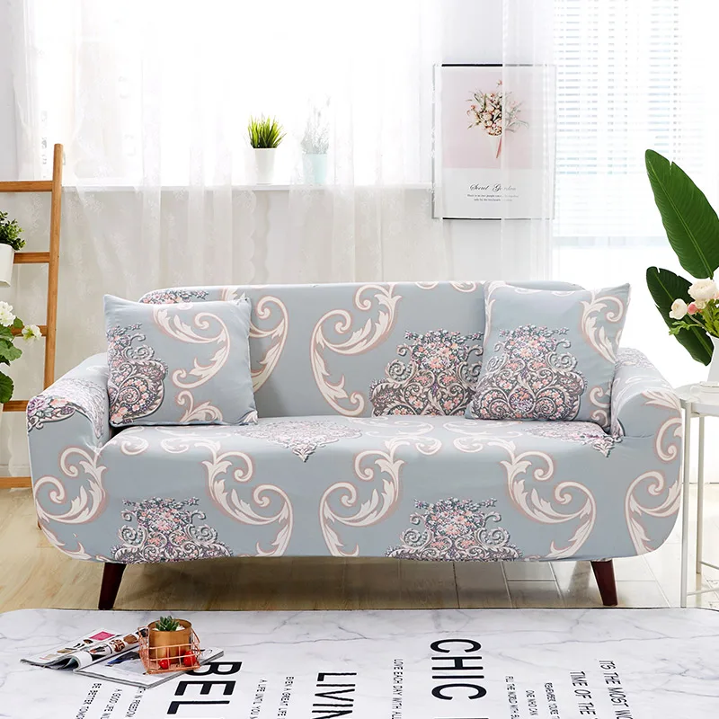 Упругий диван крышка универсальный плотный Обёрточная бумага все включено скольжению секционный углу Чехол для мебели koltuk килифи - Цвет: Color 16