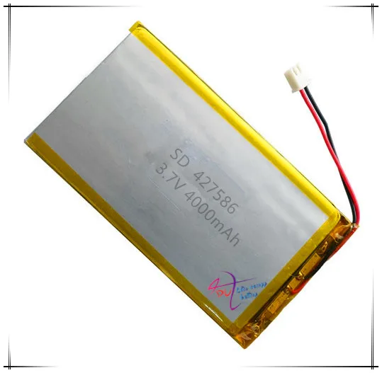 XHR-2P 2,54 427586 4000 mAh 3,7 V специальная литий-полимерная батарея 407585 navigator 407590