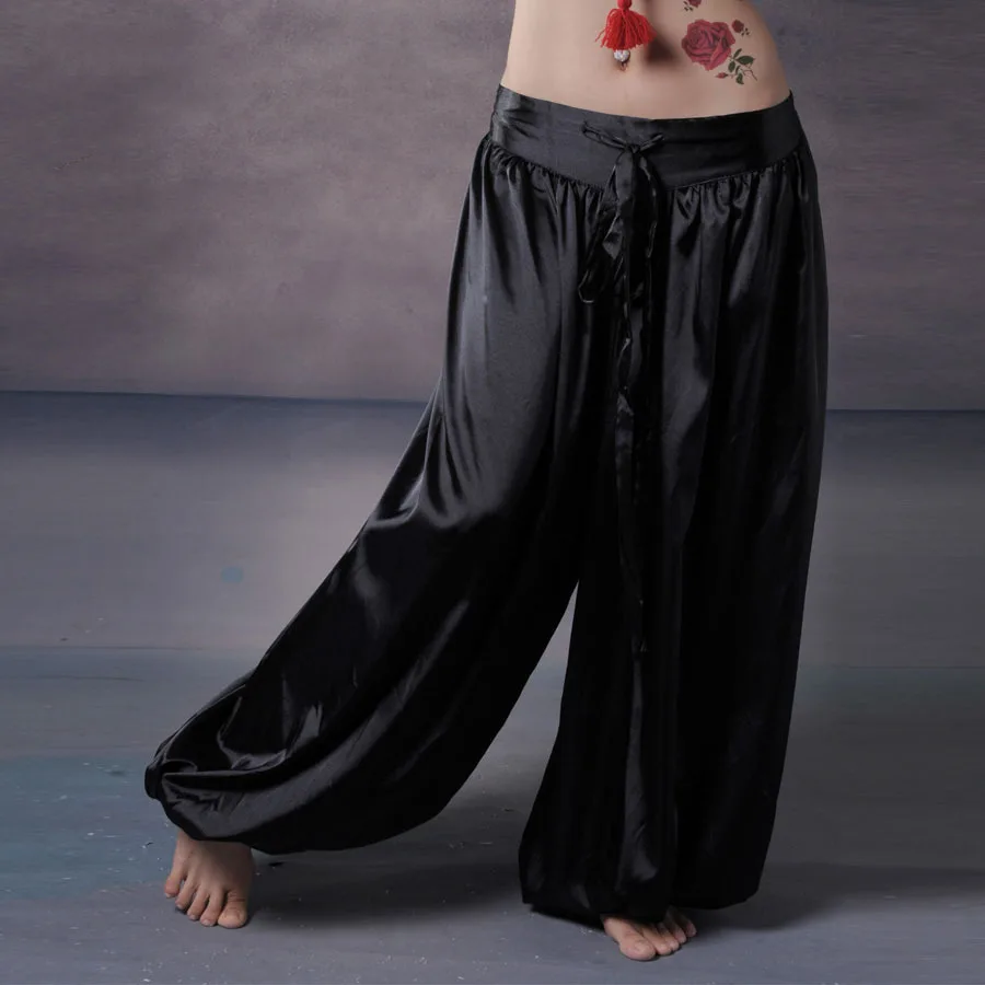 Belly Dance Costume Satin Bloomers Harem Pants 13 Colors
