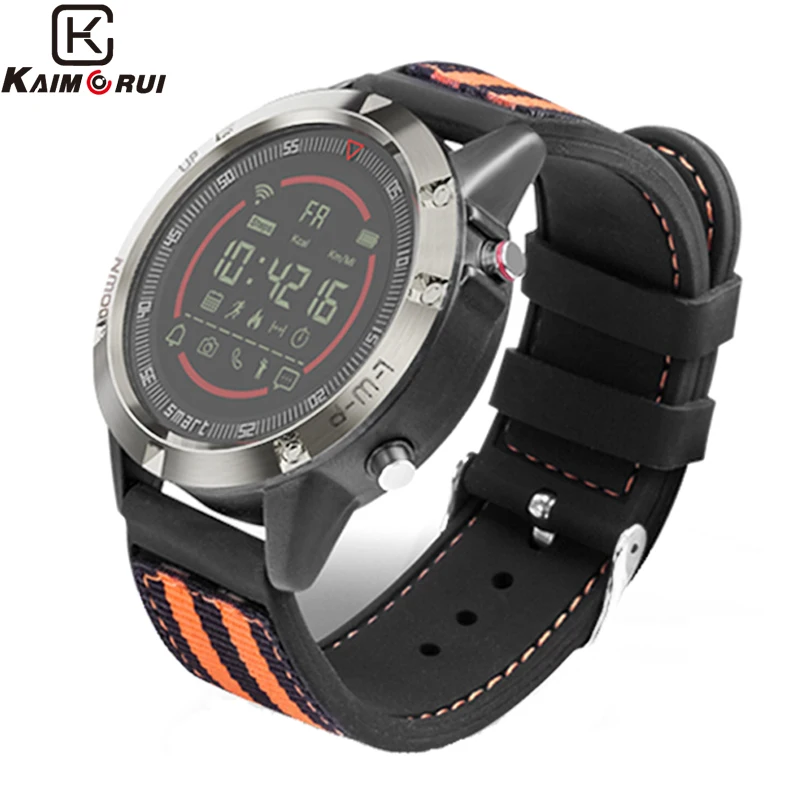 

Smart Watch Pedometer Monitor 12-month Standby Time 24h All-Weather Monitoring Bluetooth Smartwatch for IOS and Android Phone
