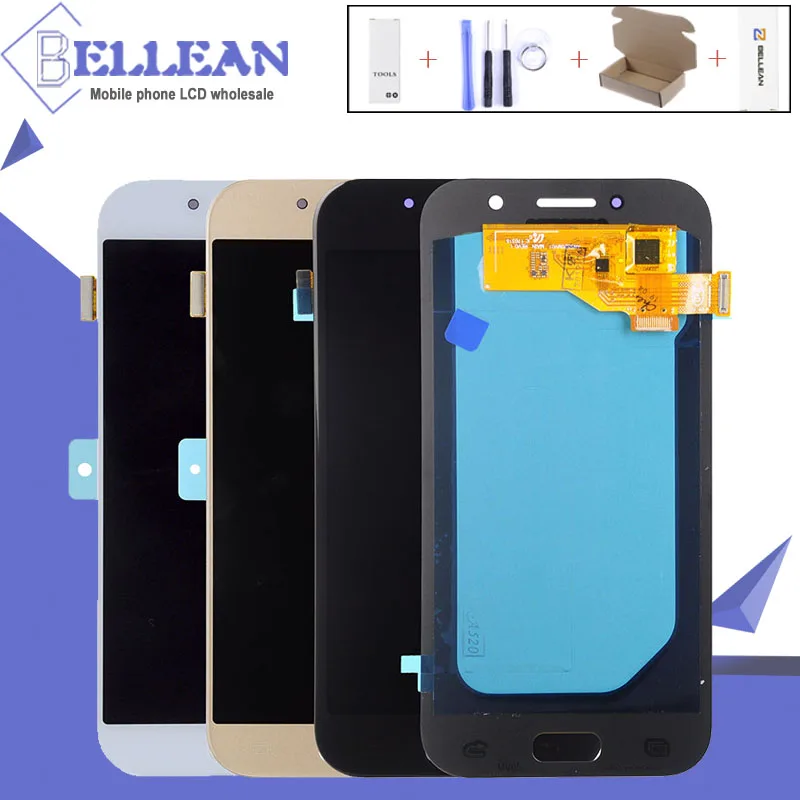 

Catteny Replacement 2017 A5 LCD For Samsung Galaxy A520f Display A520F SM-A520 A520 LCD Touch Screen Digitizer Assembly+Tools