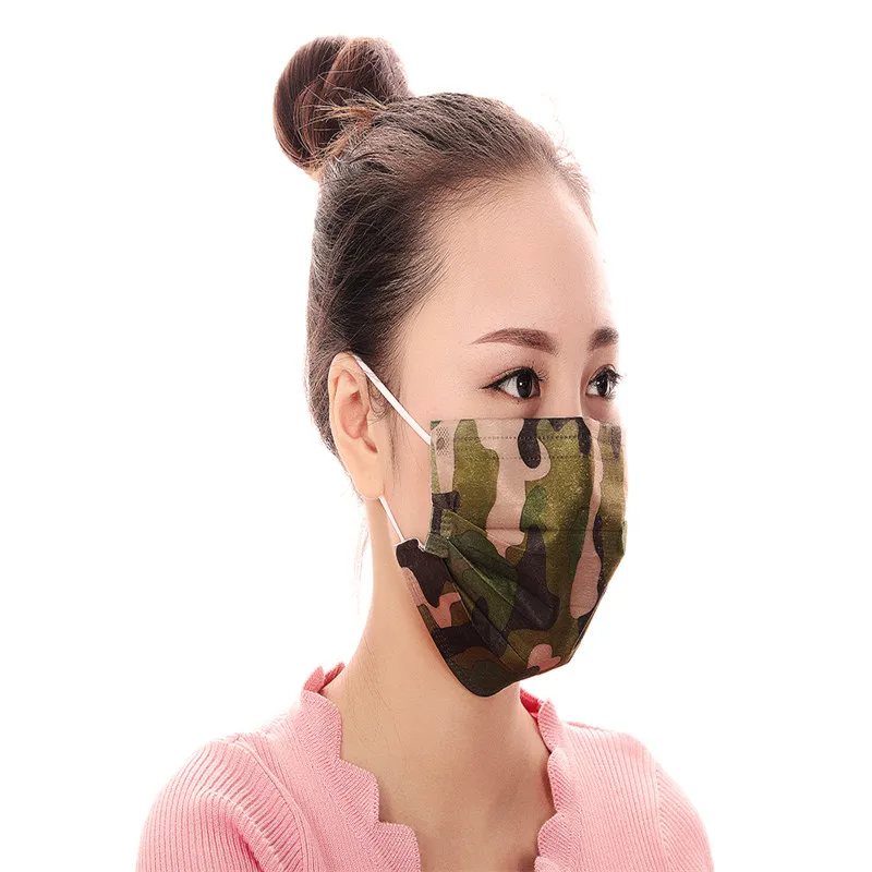 100 шт./упак. байкерские Модные маски для лица Модные рот маска рот Спортивная маска Лыжная маска против пыли модное лицо