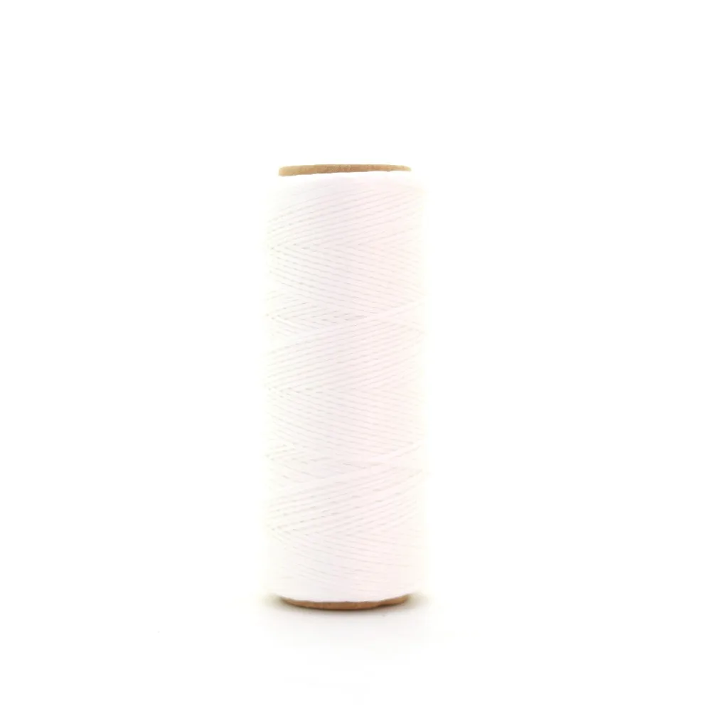 waxed thread 1.0mm white 1
