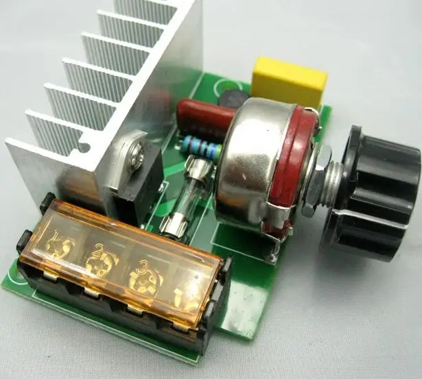 Регулятор напряжения Ajuste SCR 4000 Вт 220 В|scr voltage regulator|motor dimmerscr |