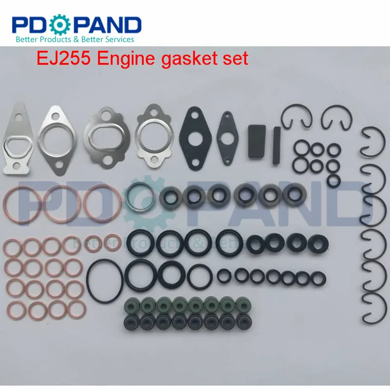 EJ255Complete Engine Gasket Set 10105AB070 10105AB230 For SUBARU Forester SH 2.5XT SH 2.5TLegacy GT2.5Outback GE 2.5T 2