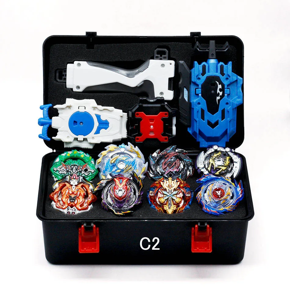 Горячая Распродажа Beyblade Burst Box спортивный стартер Zeno Excalibur B-122 B121 B120 B117 с пусковым устройством и розничной коробкой подарки для детей