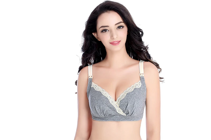 

New women Maternity Bra Cotton Bra For Nursing Push Up Hands Free Breast Pump Maternity Breast Feeding Bra Underwear Hot