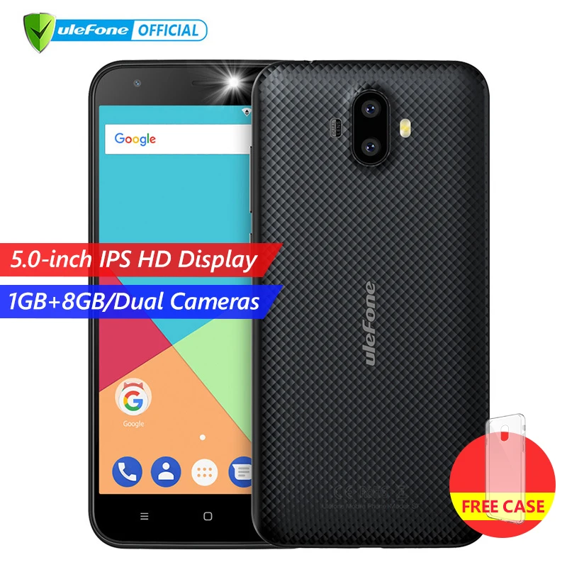 

Ulefone S7 1GB RAM+8GB ROM Smartphone 5.0 inch IPS HD Display Android 7.0 Dual Camera 3G mobile phone