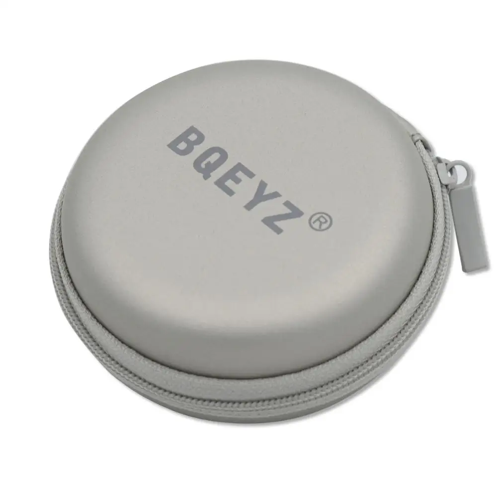 

BQEYZ Portable Hard Earphone Carrying Bag Storage Headphone Case Headset Accessories EVA Fiber Zipper Box