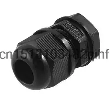 Черный Пластик Водонепроницаемый M16 5-10 мм Диаметр Кабельного ввода