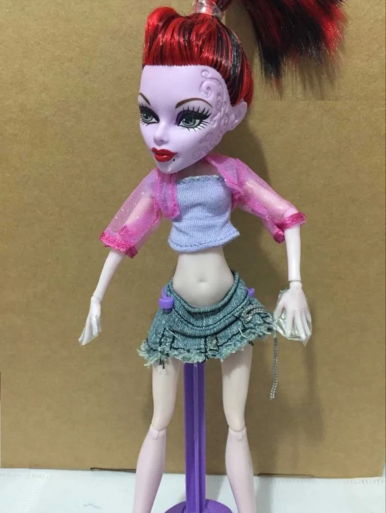 Подлинные модные детские аксессуары для куклы bjd Американский подарок для девочек Одежда для кукол повседневный костюм для оригинальных кукол Monster High