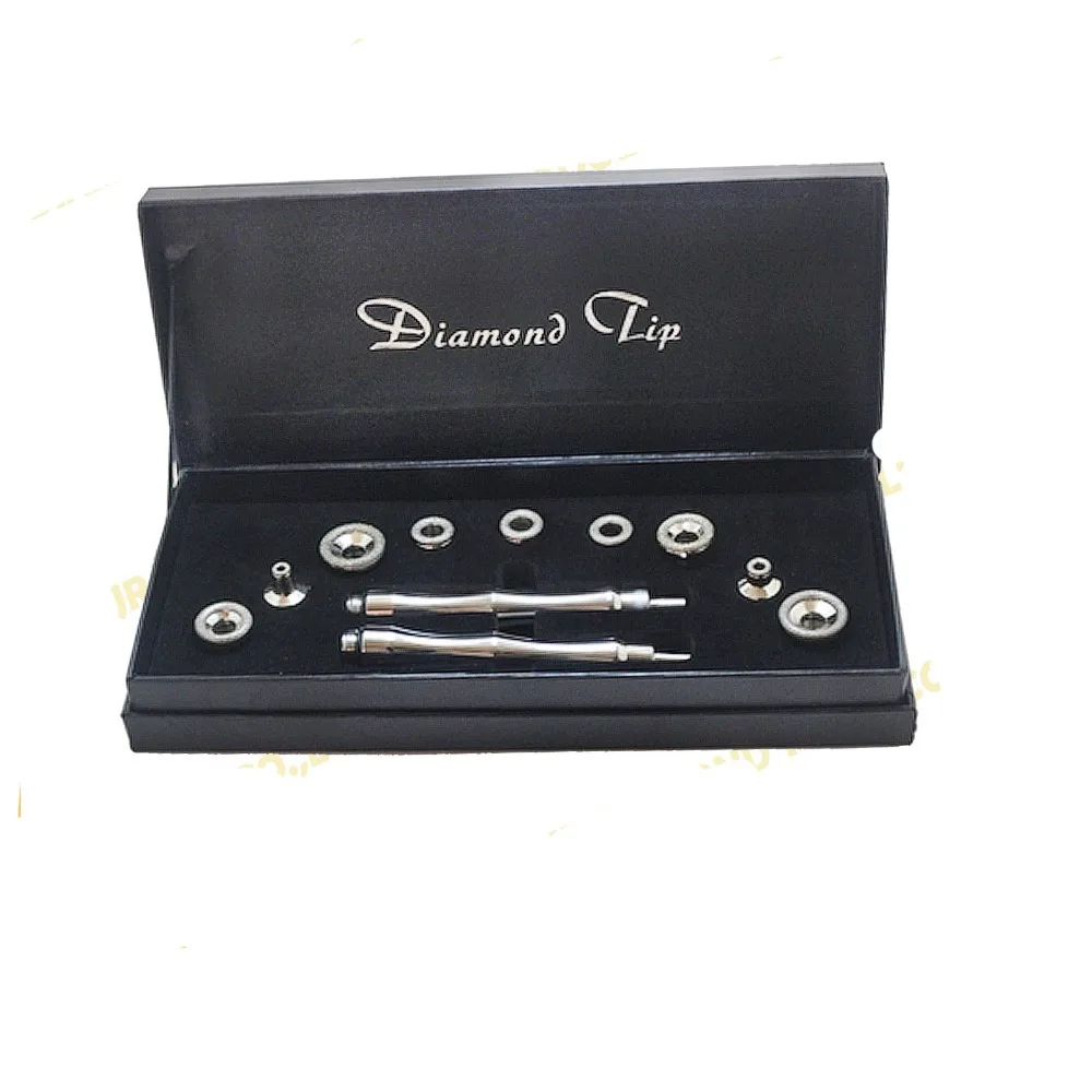 

Diamond Dermabrasion,including 9 tips and 2 aluminum wands ,10pcs free filters for each set-Black box WD014