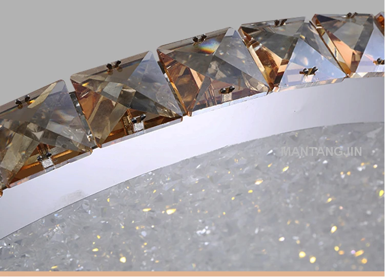 2017 современная роскошная круглая Светодиодная потолочная лампа для гостиной